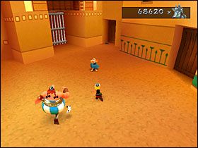 Kilka kroków stąd znajduje się korytarz prowadzący do wyjścia z jaskini - Etap 4 | Egipt | Asterix & Obelix XXL - Asterix & Obelix XXL - poradnik do gry