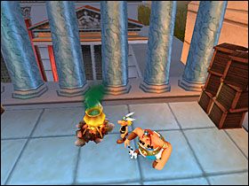 Dobrze, czas udać się po samego Cezara oraz po tarczę i dwóch służących naszego wodza - Etap 1 | Rzym | Asterix & Obelix XXL - Asterix & Obelix XXL - poradnik do gry