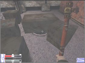 albo zeskoczyć i zacząć machać tasakiem - [01] Slum area cz.3 w Hellforces - Hellforces - poradnik do gry