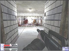 Idź do miejsca pokazanego na obrazku po lewej - [04] Basement of Hackleys Mansion cz.2 w Hellforces - Hellforces - poradnik do gry