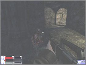 Załatw parę zombich widocznych na obrazku lewym - [05] Catacombs cz.1 w Hellforces - Hellforces - poradnik do gry
