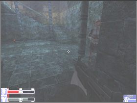 Tutaj są kolejne trzy odnogi - dwie po lewej, jedna po prawej - [05] Catacombs cz.2 w Hellforces - Hellforces - poradnik do gry
