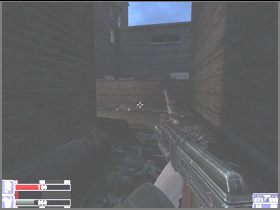 Wejdź za barierki i zabierz zaznaczony na czerwono Huge silver tape recorder - [06] Broken Lanterns Street cz.2 w Hellforces - Hellforces - poradnik do gry