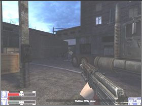 Skręć w lewo, w ciemnym rogu znajdziesz amunicję i zbroję (lewy obrazek) - [06] Broken Lanterns Street cz.2 w Hellforces - Hellforces - poradnik do gry