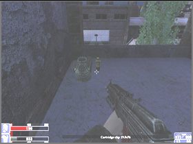 Idź dalej dachami, skręć w lewo i wejdź po kładce widocznej na lewym obrazku - [06] Broken Lanterns Street cz.3 w Hellforces - Hellforces - poradnik do gry