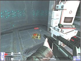 Zabij dwóch najemników w środku (lewy obrazek) i naukowca - [08] Door to a different world cz.1 w Hellforces - Hellforces - poradnik do gry