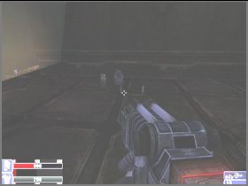 Wjeżdżając na górę przygotuj broń, bo od razu będziesz musiał zabić obcego (widać go od dołu na lewym obrazku) - [10] Island above the abyss cz.4 | Hellforces - Hellforces - poradnik do gry