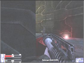 Dalej podążaj zaułkiem prowadzącym na skos, widocznym na lewym obrazku - [11] Iron city cz.4 | Hellforces - Hellforces - poradnik do gry