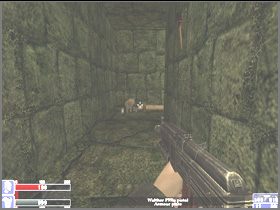 Wejdź po widocznej na lewym obrazku drabinie na górę - [15] Path to the temple cz.1 | Hellforces - Hellforces - poradnik do gry