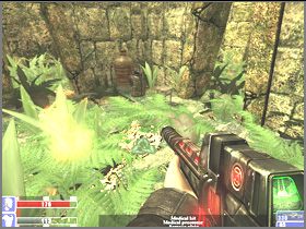 Potem idź w pobliże drewnianych kładek, zabij kolejnych dwóch przeciwników na górze (lewy obrazek) - [17] Ghost city cz.1 | Hellforces - Hellforces - poradnik do gry