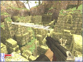 Zabij przez okno najemnika na górze, a następnie przejdź przez nie i zejdź na gzyms - [17] Ghost city cz.2 | Hellforces - Hellforces - poradnik do gry