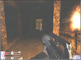 Jeśli wolisz przeszukać wpierw resztę pomieszczeń, to najpierw ruszaj w prawo - nie przechodź przez drewniany most - [18] The way to the mine cz.3 | Hellforces - Hellforces - poradnik do gry