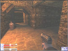 Zejdź po schodach na dół, zaraz po lewej znajdziesz sporo amunicji do pistoletu (lewy obrazek) - [19] Desolate mine cz.1 | Hellforces - Hellforces - poradnik do gry