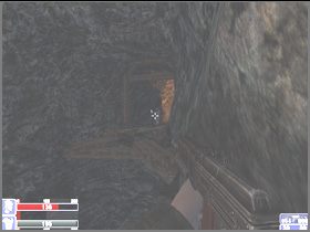 Znów masz przed sobą połamane deski (lewy obrazek) - [19] Desolate mine cz.2 | Hellforces - Hellforces - poradnik do gry
