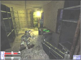 Po drugiej stronie torów jest ostatnia strażnica, widoczna na lewym obrazku - [20] The way to the lab cz.2 | Hellforces - Hellforces - poradnik do gry