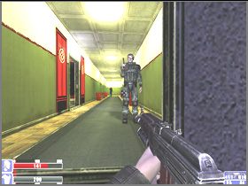 Nie powinieneś mieć już czego tutaj szukać, więc udaj się do widocznych na lewym obrazku drzwi - [21] Guarded territory cz.2 | Hellforces - Hellforces - poradnik do gry