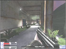 Wyjdź z koszar i kontynuuj wędrówkę wzdłuż nich - [22] Patio cz.2 | Hellforces - Hellforces - poradnik do gry