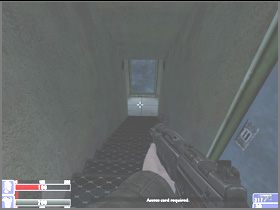 W drugim pokoju nie zapomnij zabrać widocznej na lewym obrazku karty magnetycznej - [22] Patio cz.3 | Hellforces - Hellforces - poradnik do gry