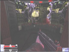 Po lewej są windy, lecz nie możesz ich użyć - weź za to pancerz (lewy obrazek) - [24] Soulstealer cz.2 | Hellforces - Hellforces - poradnik do gry