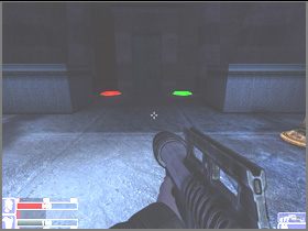 Zabierz pancerz z sarkofagu po lewej (lewy obrazek) i przeszukaj wszystko dokładnie - [26] In between worlds | Hellforces - Hellforces - poradnik do gry