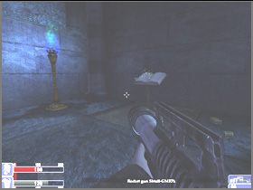 W nowym pomieszczeniu nie będzie łatwo - czeka tam demon z rakietnicą oraz latający stwór - [26] In between worlds | Hellforces - Hellforces - poradnik do gry