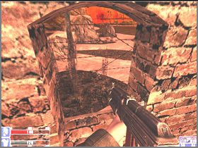 Zabij potwora czającego się pod schodami (lewy obrazek) - [27] Hell cz.2 | Hellforces - Hellforces - poradnik do gry