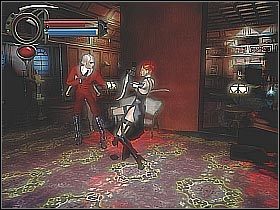 Po zakończonych walkach załączy się krótka scenka przerywnikowa - [1] Mansion - Entry cz.3 | BloodRayne 2 - BloodRayne 2 - poradnik do gry