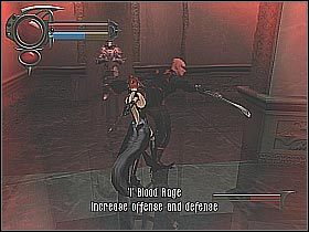 Rayne nauczy się nowego typu ataku (screen 1) - [1] Mansion - Entry cz.3 | BloodRayne 2 - BloodRayne 2 - poradnik do gry