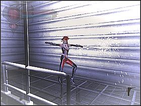 Śmiało zeskocz na dół i skieruj się do wnęki, która była ukazana na filmiku przerywnikowym (niedaleko jednego z wagonów) - [8] Union Station - Abandoned Train Bay cz.2 | BloodRayne 2 - BloodRayne 2 - poradnik do gry