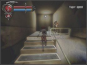 Znajdziesz się w pomieszczeniu z jednym a na dodatek nieuzbrojonym w nic poważnego przeciwnikiem - [9] Union Station - Shopping Plaza cz.2 | BloodRayne 2 - BloodRayne 2 - poradnik do gry