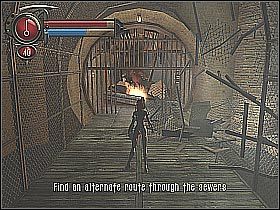 Po chwili załączy się krótka scenka przerywnikowa - [12] The Sewers - Smuggling Route cz.2 | BloodRayne 2 - BloodRayne 2 - poradnik do gry