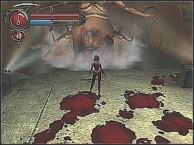 Po kilku udanych atakach załączy się krótka scenka przerywnikowa (screen 1) - [13] The Sewers - Slezz | BloodRayne 2 - BloodRayne 2 - poradnik do gry