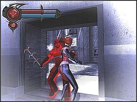 Idź dalej, w pewnym miejscu będziesz musiał skręcić w prawo - [15] Wetworks - Mess Hallcz.1 | BloodRayne 2 - BloodRayne 2 - poradnik do gry