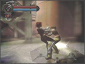 Po dotarciu do jednego z wyższych poziomów załączy się krótki filmik przerywnikowy (screen 1) - [20] Shroud Tower - Ascent cz.1 | BloodRayne 2 - BloodRayne 2 - poradnik do gry