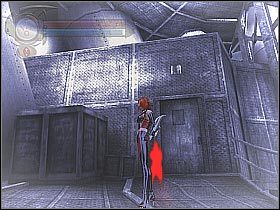 Zeskocz na dół (screen 1) i załatw znajdującego się w tym miejscu pojedynczego przeciwnika - [20] Shroud Tower - Ascent cz.2 | BloodRayne 2 - BloodRayne 2 - poradnik do gry