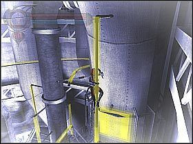 Zauważ, iż winda jest zepsuta, przez co nie będziesz mógł z niej skorzystać - [20] Shroud Tower - Ascent cz.3 | BloodRayne 2 - BloodRayne 2 - poradnik do gry