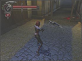 Do celu prowadzi wyłącznie jedna ścieżka, tak więc nie powinieneś się zgubić - [22] Twisted Park - Zoo Entrance cz.1 | BloodRayne 2 - BloodRayne 2 - poradnik do gry