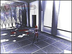 Ponownie znajdziesz się na klatce schodowej (screen 1) - [26] Kagans Tower - Llewelyn Corporate cz.1 | BloodRayne 2 - BloodRayne 2 - poradnik do gry