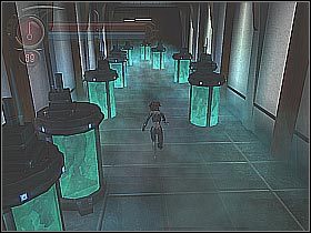 Po dotarciu do kolejnego pomieszczenia załączy się krótka scenka przerywnikowa (screen 1) - [26] Kagans Tower - Llewelyn Corporate cz.2 | BloodRayne 2 - BloodRayne 2 - poradnik do gry
