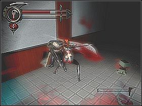 Pokonanie obu wampirów nie powinno Ci sprawić większych problemów - [28] Kagans Tower - Media Center cz.2 | BloodRayne 2 - BloodRayne 2 - poradnik do gry