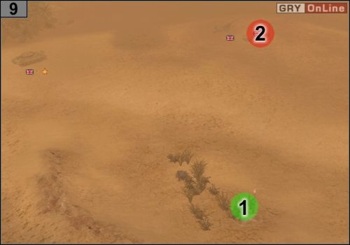 Udaj się do punktu #9 - Misja 1 - Sidi Barrani (4) | Państwa Osi w Codename Panzers - Faza Druga - Codename: Panzers - Faza Druga - poradnik do gry