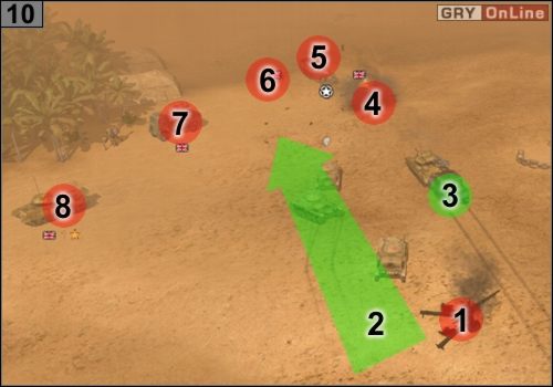 Dalszą robotę kontynuuj czołgami - Misja 1 - Sidi Barrani (4) | Państwa Osi w Codename Panzers - Faza Druga - Codename: Panzers - Faza Druga - poradnik do gry