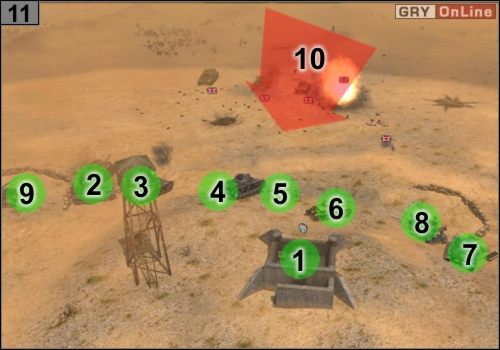 1 - Misja 3 - Przełęcz Halfaya (4) | Państwa Osi w Codename Panzers - Faza Druga - Codename: Panzers - Faza Druga - poradnik do gry