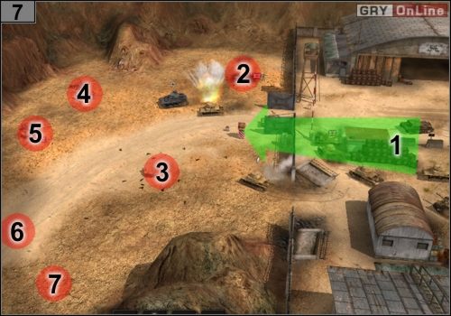 I znów, podążaj za strzałką [1] - Misja 5 - Sidi Rezegh (3) | Państwa Osi w Codename Panzers - Faza Druga - Codename: Panzers - Faza Druga - poradnik do gry