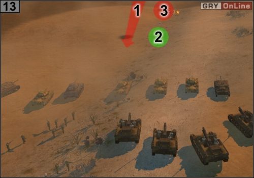 Jeśli jakiekolwiek wsparcie ci zostało, to je tu użyj - Misja 6 - Kocioł (5) | Państwa Osi w Codename Panzers - Faza Druga - Codename: Panzers - Faza Druga - poradnik do gry