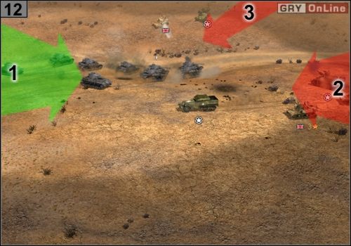 Po zajęciu punktu kontrolnego musisz go bronić - Misja 8 - Tel El Eisa (4) | Państwa Osi w Codename Panzers - Faza Druga - Codename: Panzers - Faza Druga - poradnik do gry