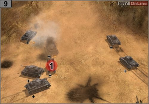Ostatni wielki atak przeciwnika będzie o tyle trudniejszy do odparcia, ponieważ będziesz musiał pokonać Bizona I - Misja 1 - Przełamanie frontu pod El Alamein (4) | Alianci - Codename: Panzers - Faza Druga - poradnik do gry