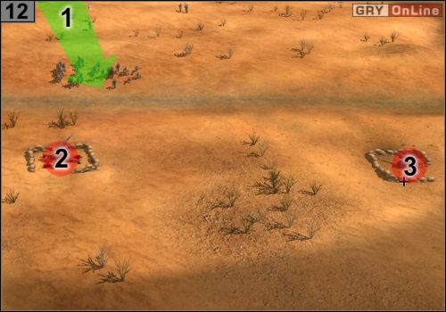 Z piechoty wybierz strzelców i medyków, do nich dołącz bohatera - Misja 1 - Przełamanie frontu pod El Alamein (4) | Alianci - Codename: Panzers - Faza Druga - poradnik do gry