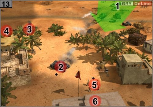 Czas zająć miasto - Misja 1 - Przełamanie frontu pod El Alamein (4) | Alianci - Codename: Panzers - Faza Druga - poradnik do gry