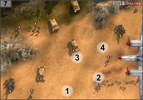 Dostaniesz mnóstwo wsparcia lotniczego - Misja 5 - Operacja Husky (3) | Alianci w Codename Panzers - Faza Druga - Codename: Panzers - Faza Druga - poradnik do gry